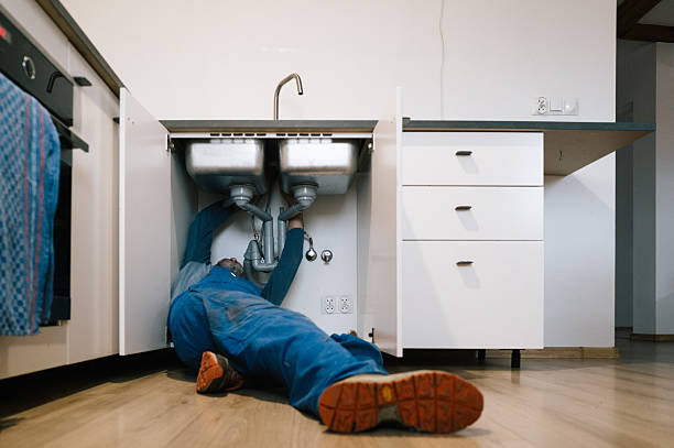 Professional Drain Cleaning technician working in Marion, PA